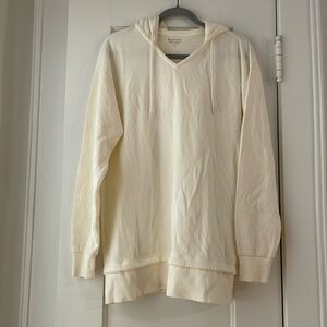 Athleta | Women’s Size M | Cream Oversized Pullover Hoodie